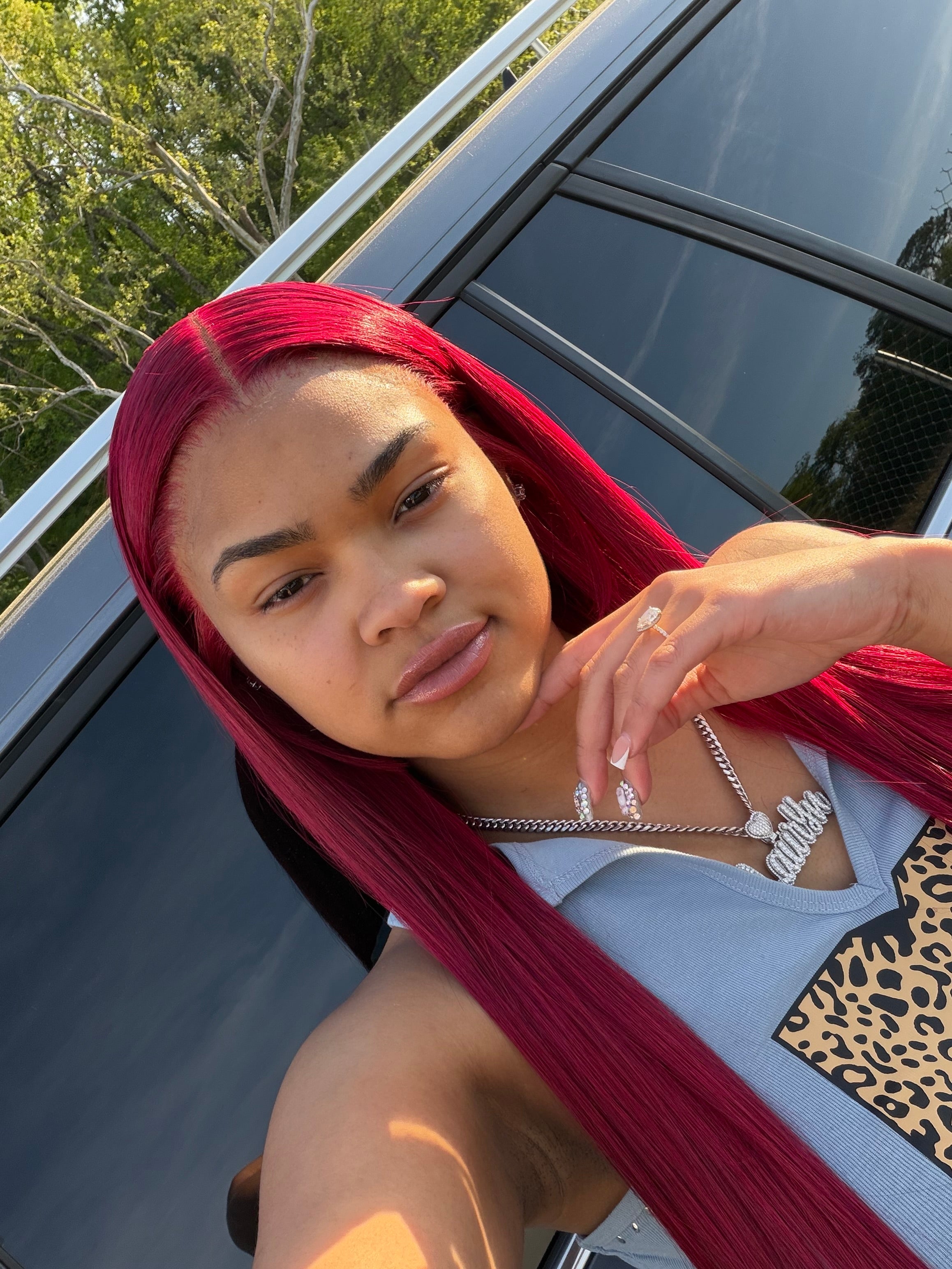Transparent lace wigs