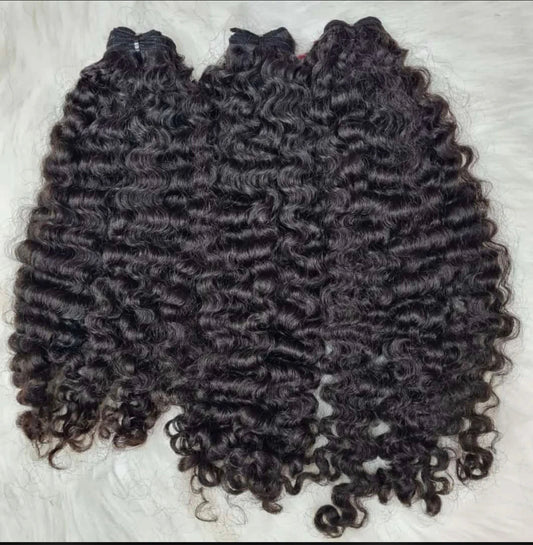 Raw Burmese curly